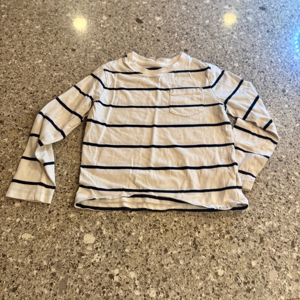 Baby Gap l Striped Kids Long Sleeve Shirt l Size: 5 years